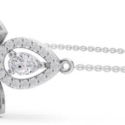 Sparkles BIS Hallmarked With IGI Certifed White Gold 14kt Bracelet image 2