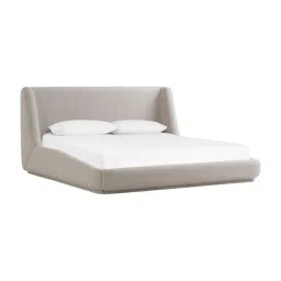 casagold Serenity Curve King Sized Bed | Boucle With Hydraulic Storage image 3