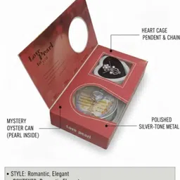 radhika traders Pearl Mother of Pearl Necklace Set image 1