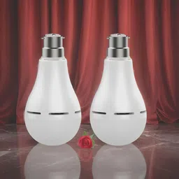 clairbell Inverter Bulb 9W LED 1200mAh battery 4 hrs emergency light Pack of 2 bulbJO96 4 hrs Bulb Emergency Light-picture-10