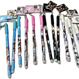 aahanshoppe BTS THEME PEN WITH SMALL ATTACHED DIARY Gel Pen-picture-19