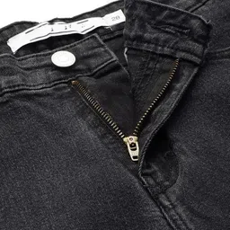 flixi Women Straight Fit High Rise Black Jeans image 4