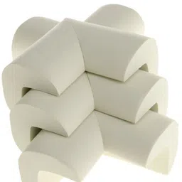 syga Pack Of 12 White Thick Baby Child Infant Kids Safety Safe Table Desk Corner Edge Cushions Guard Protector image 2