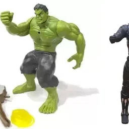 Combo Pack Captain America Hulk & Black Panther Superheroes Toys For Boys Kids-image-5