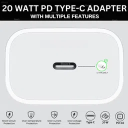 RoarX 20 W Quick Charge 3 A Wall Charger for Mobile image 4