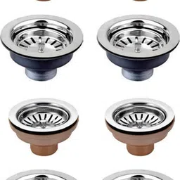 tantia Kitchen Sink Plastic Pop-Up Strainer image 1