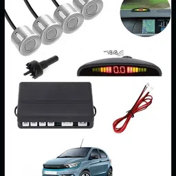 peeps store Car Premium 4 Silver Reverse Parking Sensor-AP25B338 Car Premium 4 Silver Reverse Parking Sensor-AP25B338 Parking Sensor-picture-26