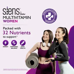 siens by dabur Multivitamin for Women-30 tablets|Boosts Energy, Hormonal balance & Joint Health image 3