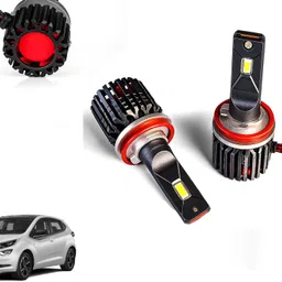 auto pearl 2-Side H8 LED Bulb for Car 100W-12V 12000LM 6000K Ultra White light_B25 Headlight Car LED for Tata (12 V, 100 W)-picture-22