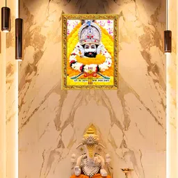 shree shyam creations KHATU SHYAM JI Religious Frame image 2
