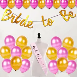 Bride to Be Decoration Set Combo - 32Pcs-image-46