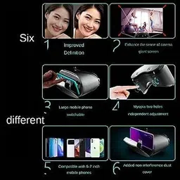 TechKing Z6 Virtual Reality Headset Glasses Anti-Radiation Adjustable Screen Headband image 5