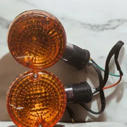 bikebloom Side, Rear, Front Halogen Indicator Light for Kawasaki Boxer image 4