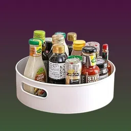 tvabnex Plastic all-round Swiveling Rack Container – Indoor & Cooking Area Storage Basket-picture-22
