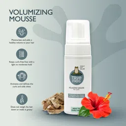 true frog Volumizing mousse | CG Friendly hair mousse for Curly, Wavy hair VMCTF150P1 Medium to strong Hair Volumizer Mousse image 4