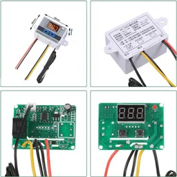 sg flash W3001 220V 10A LED Temperature Controller with Thermostat Control Switch Temperature Sensor and Controller Electronic Hobby Kit image 4