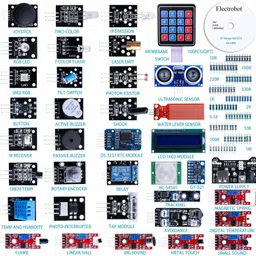 electrobot Upgraded 37 in 1 Sensor Modules Kit for UNO R3 and Mega 2560 V2.0 Educational Electronic Hobby Kit-picture-18
