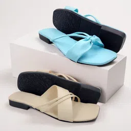 sayera Women Flats Sandal image 2