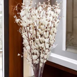 subhajit artifali White Wild Flower Artificial Flower image 4