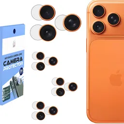 BERRIES Back Camera Lens Glass Protector for APPLE IPHONE 17 PRO, [Unbreakable Polycarbonate Material]-picture-25