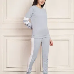 dtr fashion Striped Women Track Suit image 2