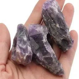 cfc Natural Amethyst Rough Raw Stone for Reiki Healing Regular Asymmetrical Crystal Stone image 3