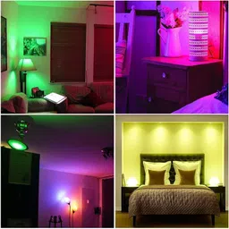 SYARA Blub Speaker N87 Smart LED Music Bulb with Bluetooth Control Smart Bulb image 4