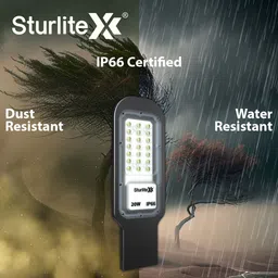 sturlite Asteor 20W LED Street Light - (Pack of 2) (L-G-0060-20W) Flood Light Outdoor Lamp image 5
