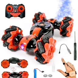 Rc Stunt Car Double Sided Rotating Off Road 2.4Ghz with with Gesture Sensing-image-7