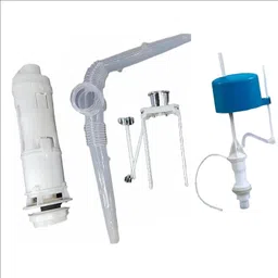 elegant casa Toilet Fitting Siphon and push Button For Cascade Toilet Fiting (Complete Set) Flush Tank Lever-picture-18