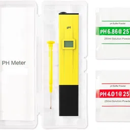 balrama 0.0-14.0 High Accuracy Digital Ph Meter with ATC Hydroponic Water Quality Testing Equipment Portable Pocket Handheld Pen Type PH Meter to Measure Liquid, Purity, Acidity, Alkalinity for RO Water Purifier, Aquarium, Swimming Pool Water, Fishing, Laboratory, Food, Beverage, Soil with Buffer Powder Calibration Solution + Automatic Temperature Compensation + Care Box Soil Test Kit-picture-12