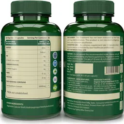 nutrabud Organics Sea Buckthorn 1000mg - For Immunity, Skin Glow, Heart Health & Detox image 2