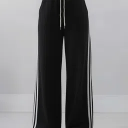 dockstreet Women Solid White Track Pants-picture-16