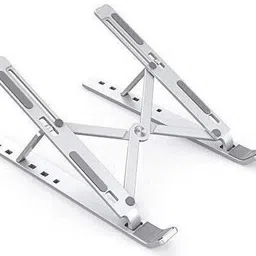 LUCKYY Aluminum Laptop Stand 0.10 Steel Floor and Desk Stand Laptop Stand with Adjustable Height Compatible with Universal Laptops-picture-10