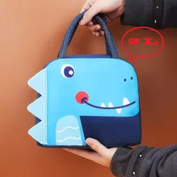 instabuyz Canvas Hot & Cold Leak Proof Tiffin Bag for Office Men, Women & Kids Waterproof Lunch Bag-picture-13