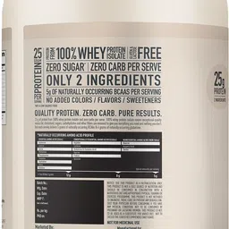 isopure Unflavoured Whey Protein image 3