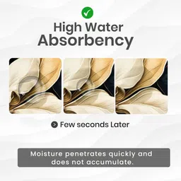 yellow weaves Rubber Bathroom Mat image 3