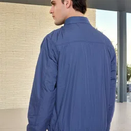 PrintIndia Solid Men Wind Cheater image 1