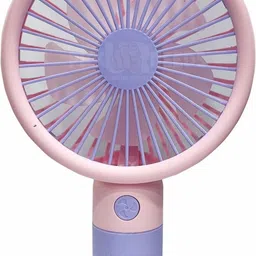 Pick Ur Needs Portable Table Fan For Ourdoor Use / Camping / Travel / Adventure Mini Hand Fan Mini Handheld Chargeable Portable Fan Small Cartoon Design USB Charging 5 Blade Rechargeable Fan-picture-10