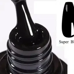 Gel Intense Nail Paint Black black-image-1