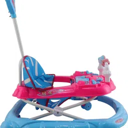 smileytoys Musical 2-in-1 Walker With Parent Rod image 3