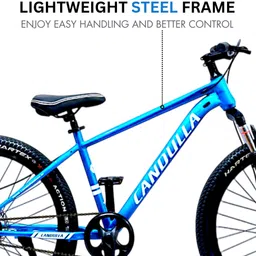 candulla GLACIER SINGLE SPEED | FULLY FITTED | FRONT SUSPENSION | DUAL DISC 26 T (inch) Mountain Cycle image 5
