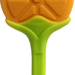ambiaim international Fruit Shape Silicone Teethers Soft Stick Chews Nibbler for Baby Dental Care Teether image 4