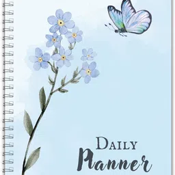 timewise Daily Planner Minimalist Schedule your Day Journal A5 Planner Unruled 140 Pages-picture-23