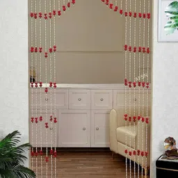 hli 213 cm (7 ft) Door PVC Semi Transparent Curtain Single Curtain-picture-38