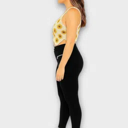 empracee Women Comfort Fit Black Cotton Blend Trousers-picture-25