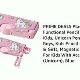 divya unique unicorn pencil yas Art Plastic Pencil Box image 4