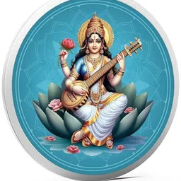 aspect bullion & refinery Saraswati W-13R S 999 20 g Silver Coin-picture-17