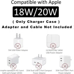 ONCRAVES Cover for iphone charger 18W - 20W Charging 3D cartoon Doraemon Cable Protector image 4