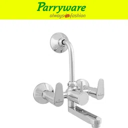 parryware Uno Wall Mixer 2 in 1 with Overhead Shower Provision set of 4 pic 409 Wall Mixer with Overhead Shower Provision Wall Mixer Faucet image 3